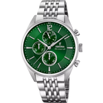 Orologio Festina F20285/8 Verde Con Cinturino In Acciaio, Uomo