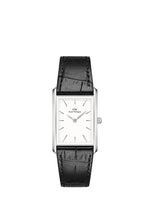 Bound Black Crocodile Silver 24X35Mm