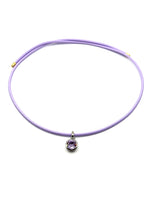Collana calamita Viola