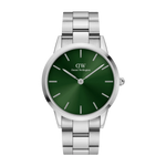 Iconic Link Emerald Green Silver