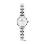 Petite mini arch 3-link white silver