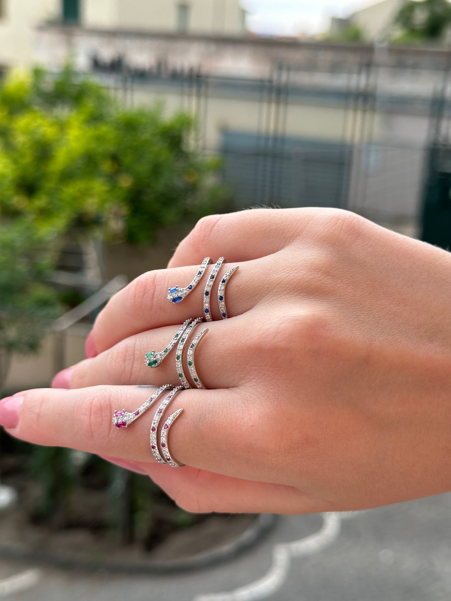 Anello Snake Lux