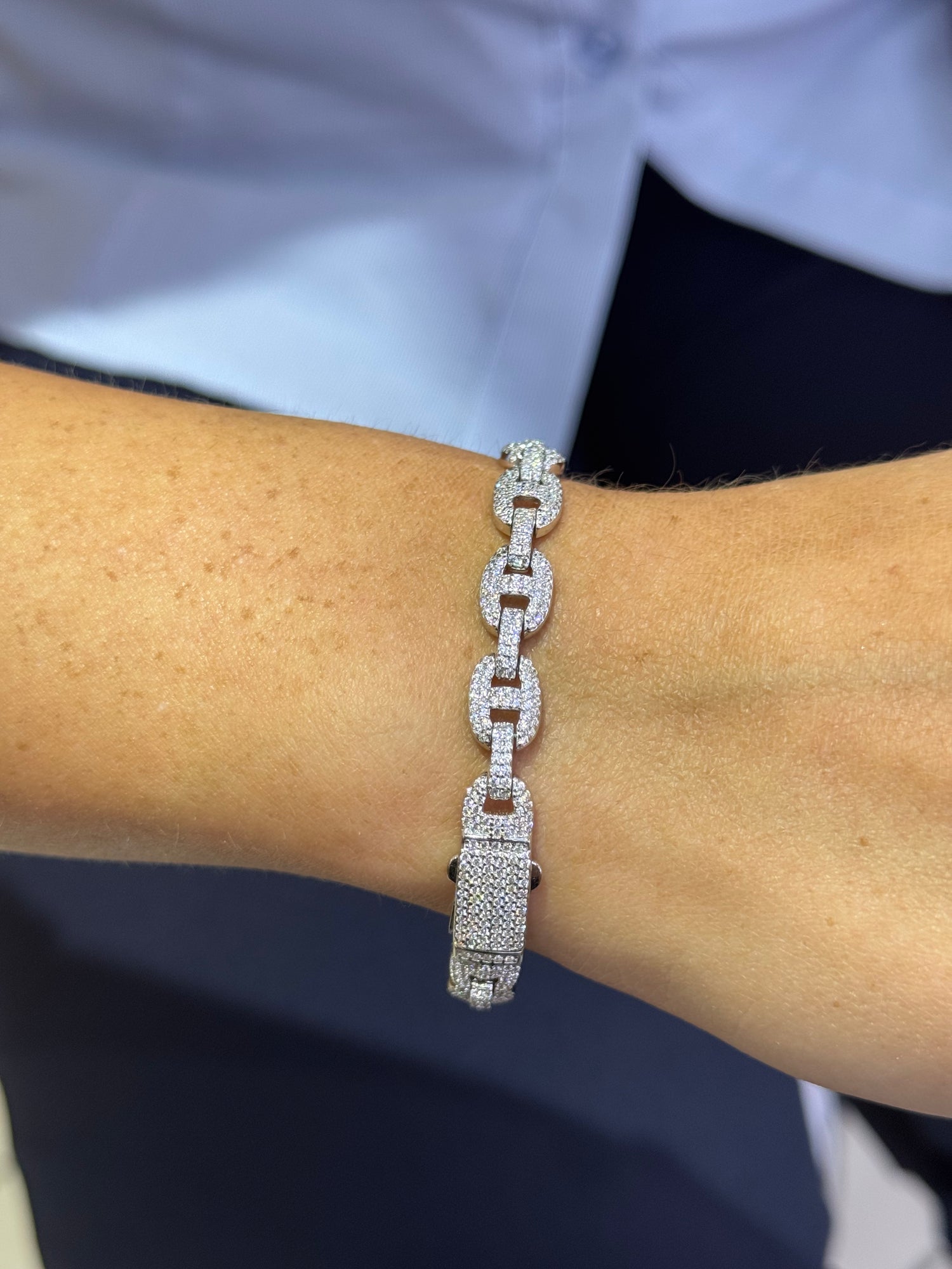 Bracciale maglia marinara