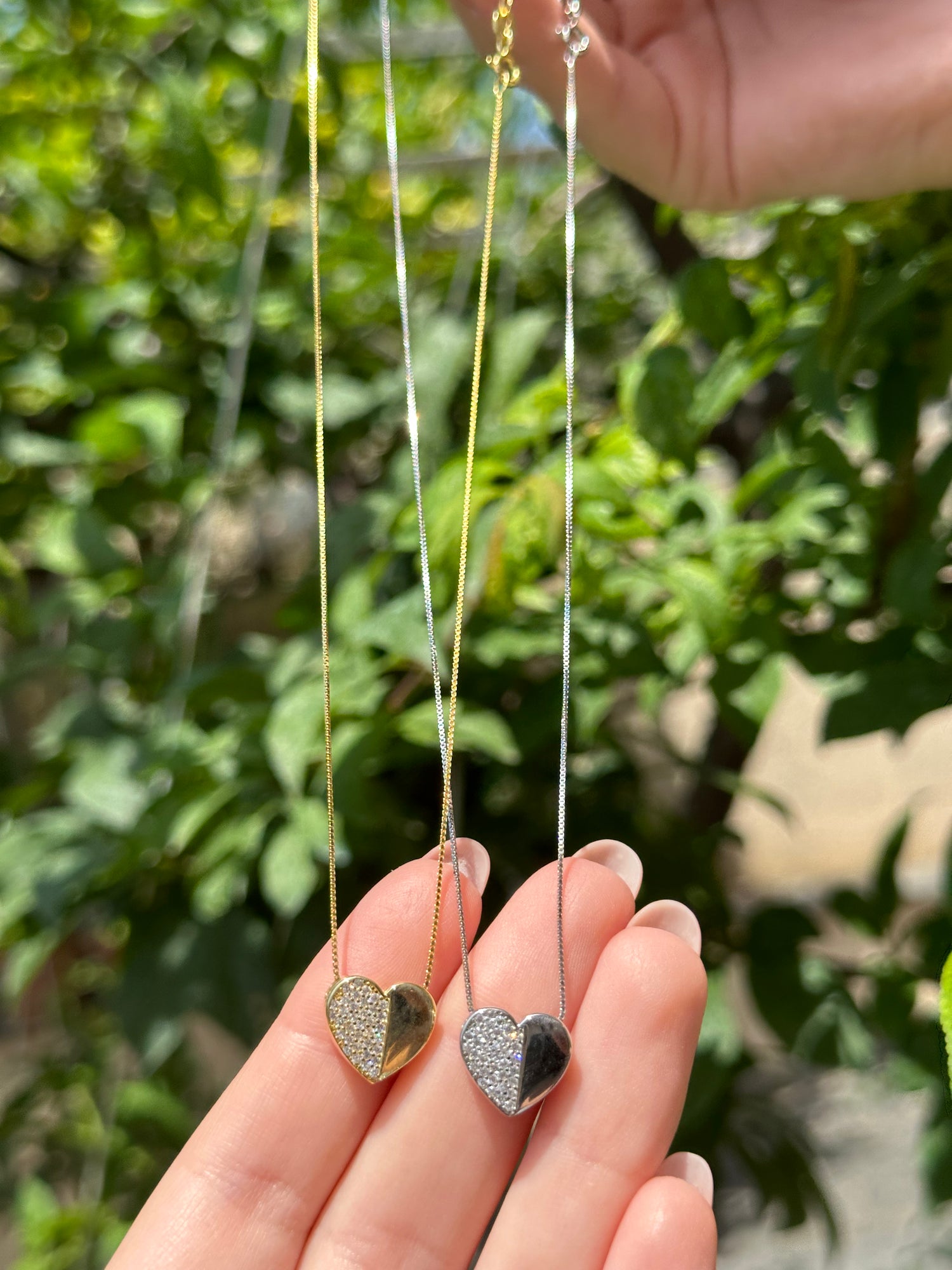 Collana Cuore Half