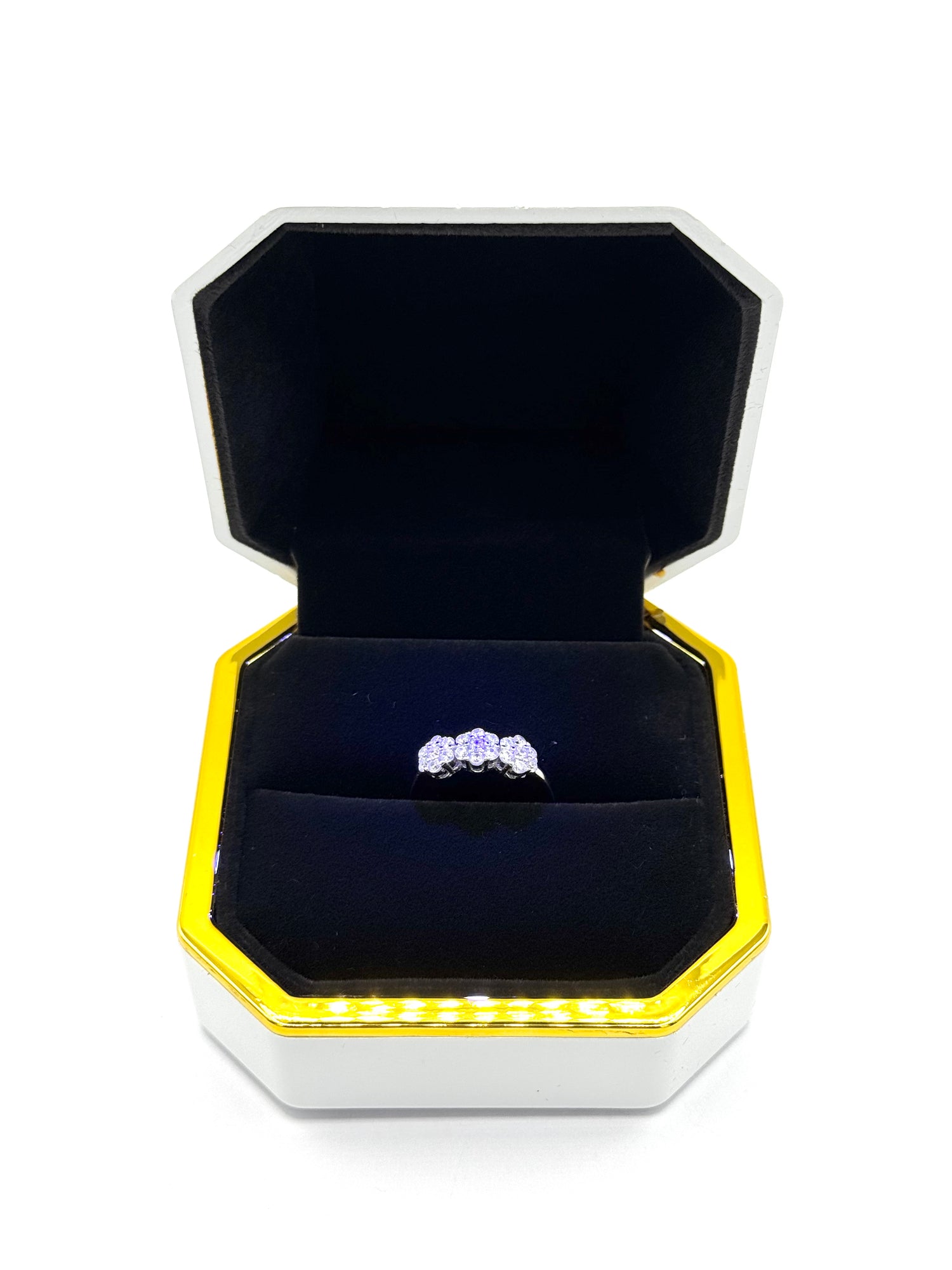 Box luce + Anello mini flowers