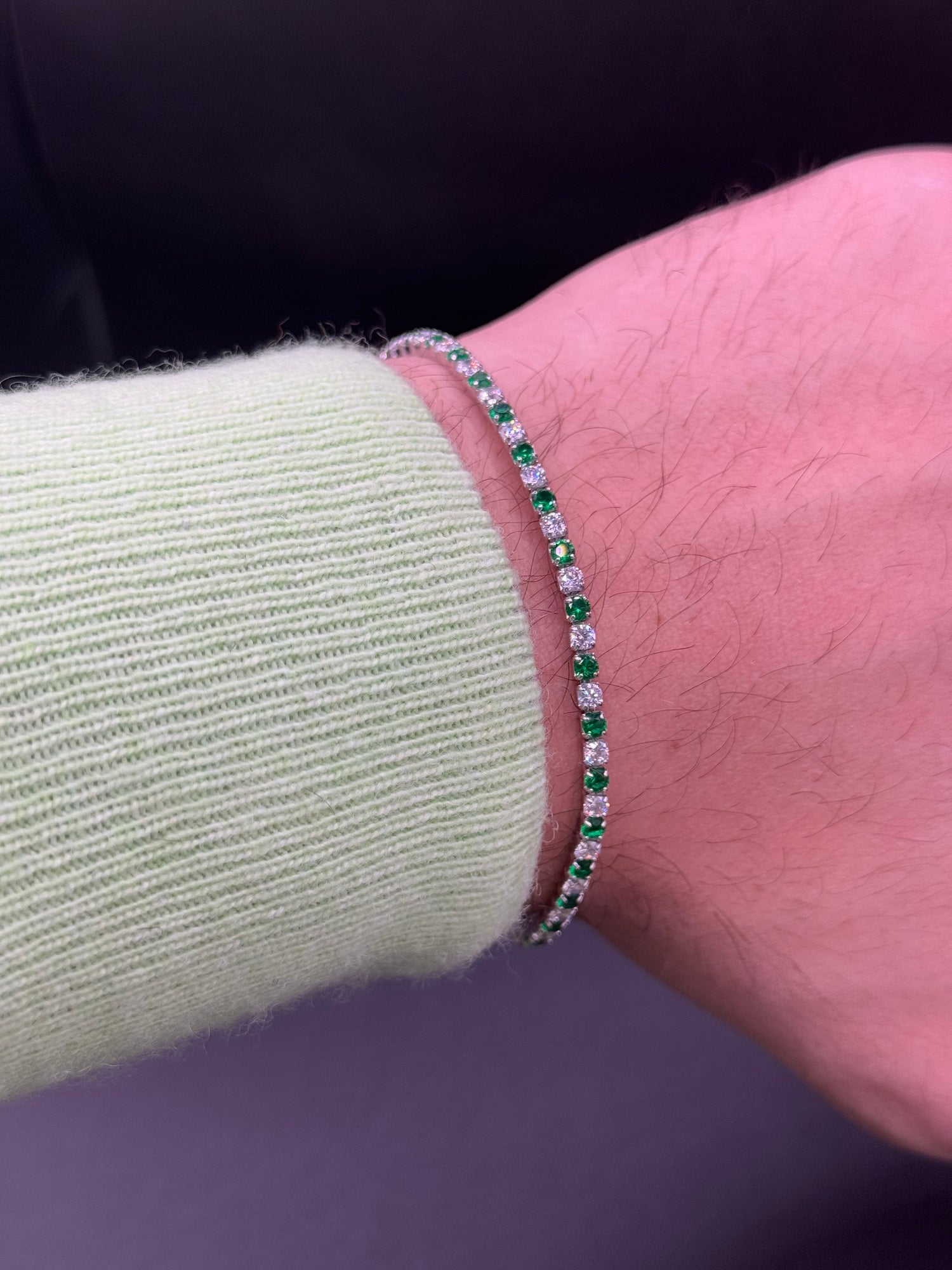 Box Luce + Bracciale Tennis
