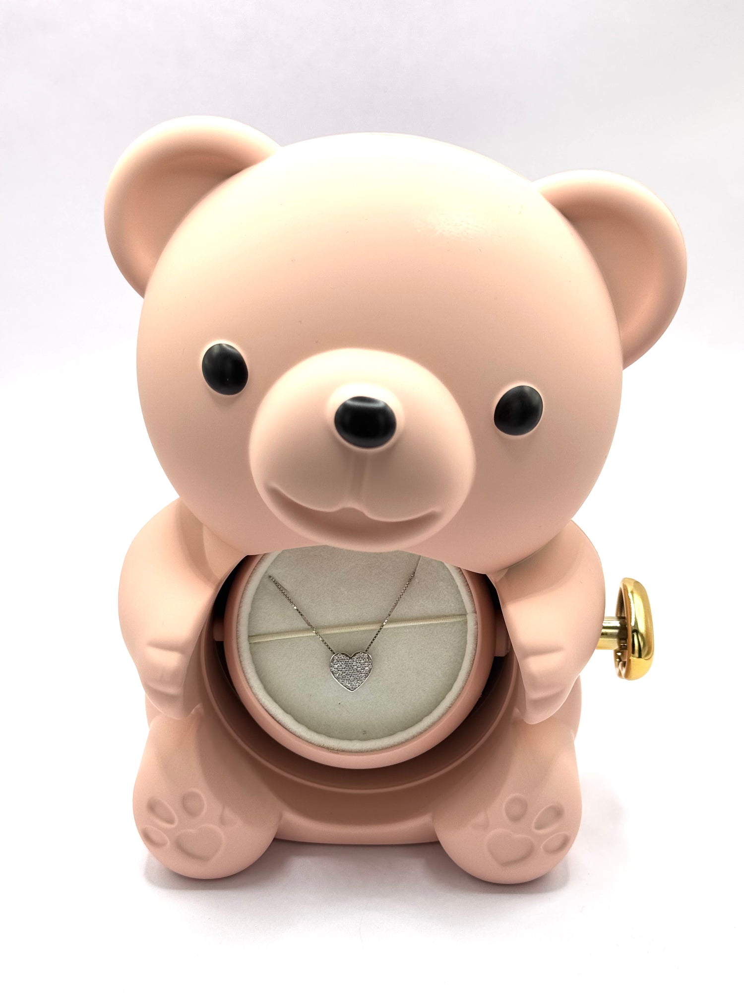 Box teddy + Collana cuore