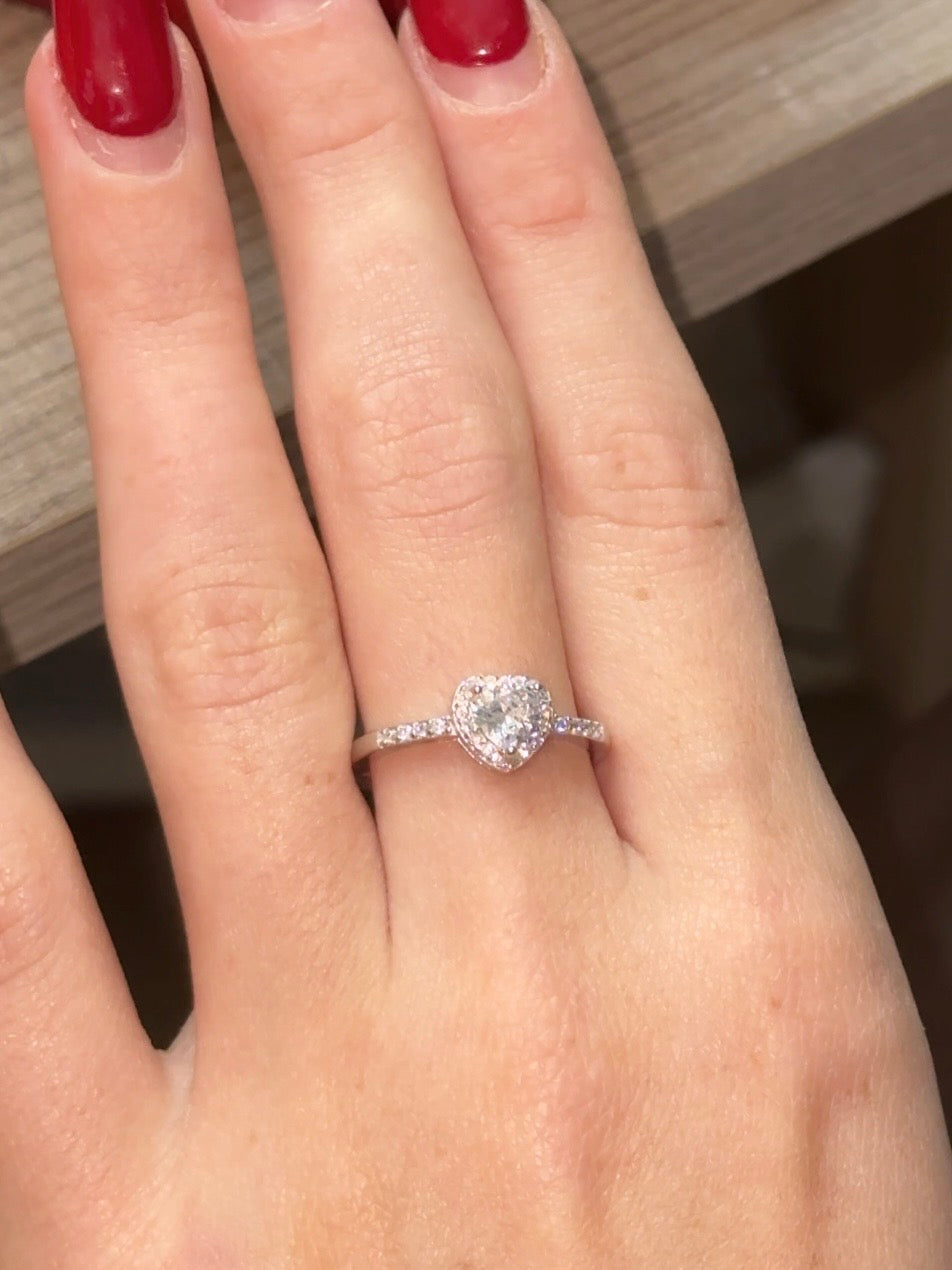 Box teddy + Anello White love