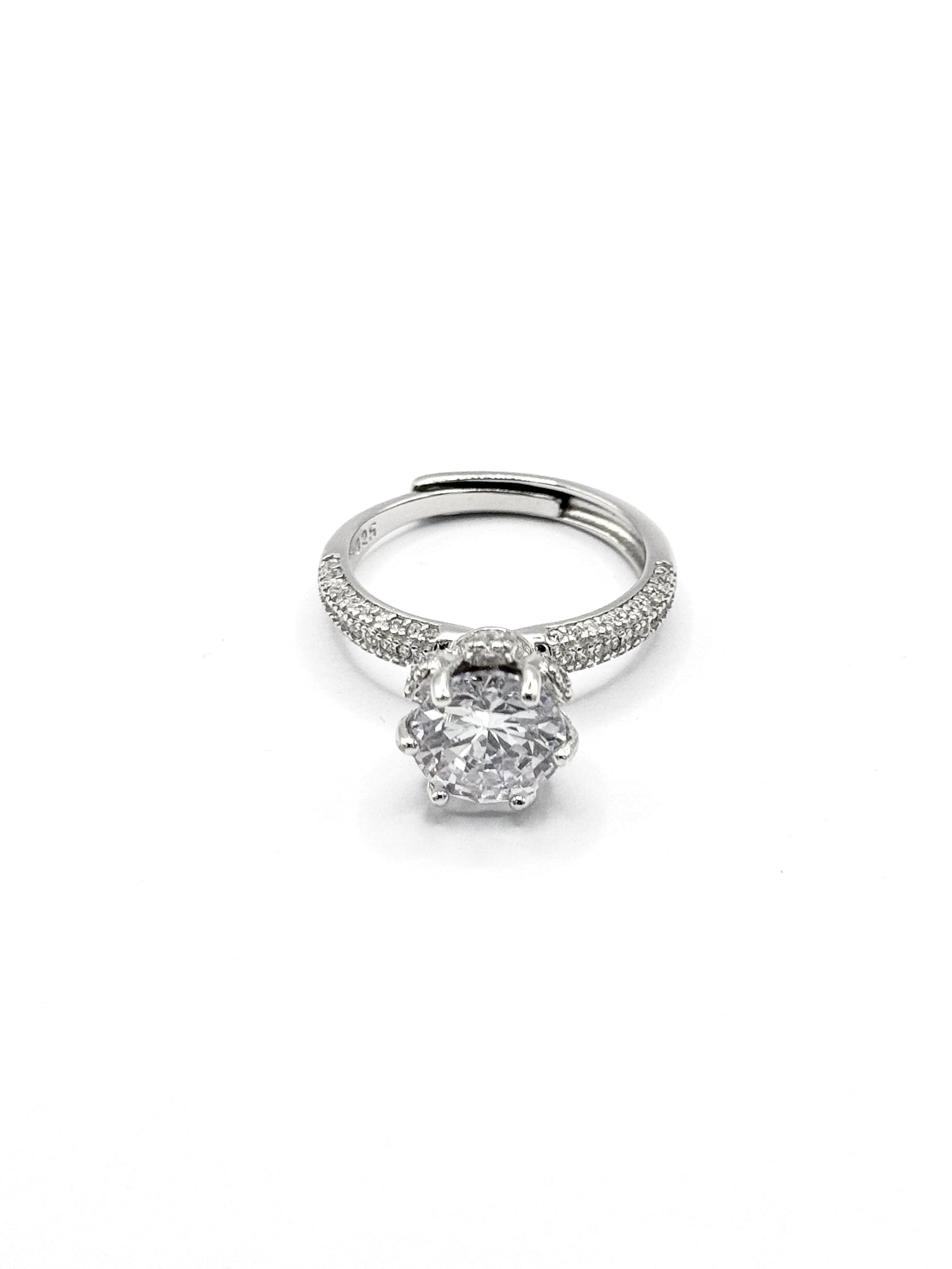 Anello Solitario Queen