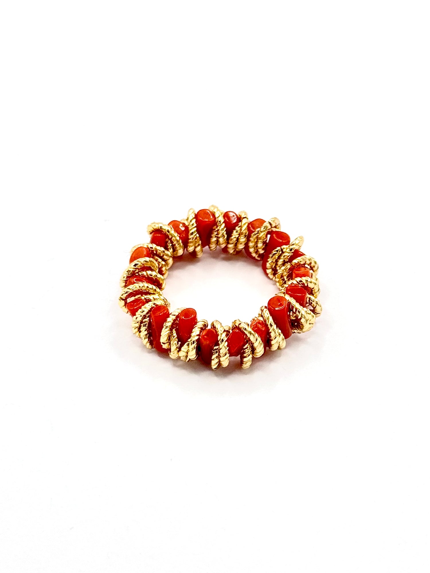 Anello Ruota Corallo