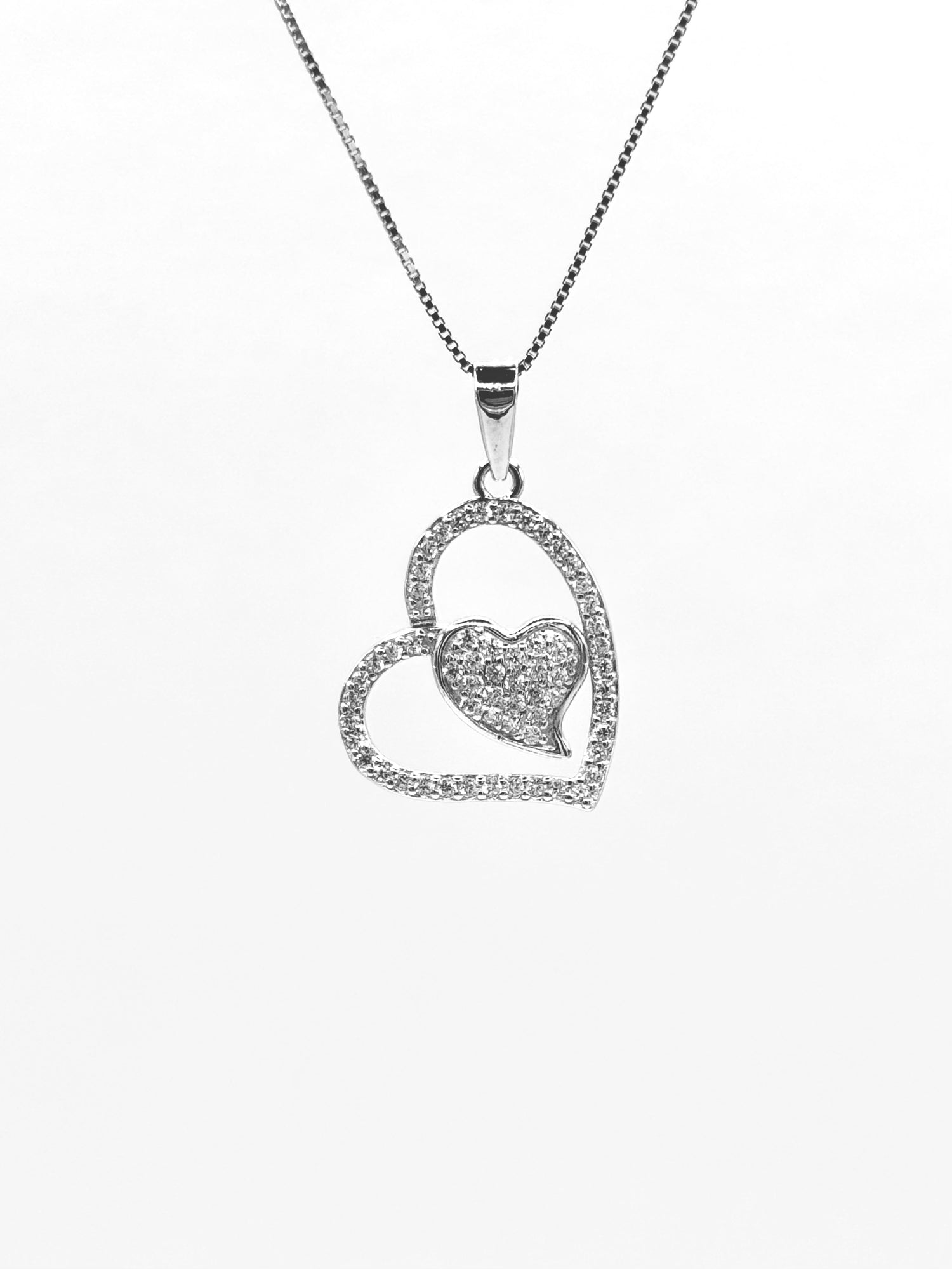 Collana Double Heart