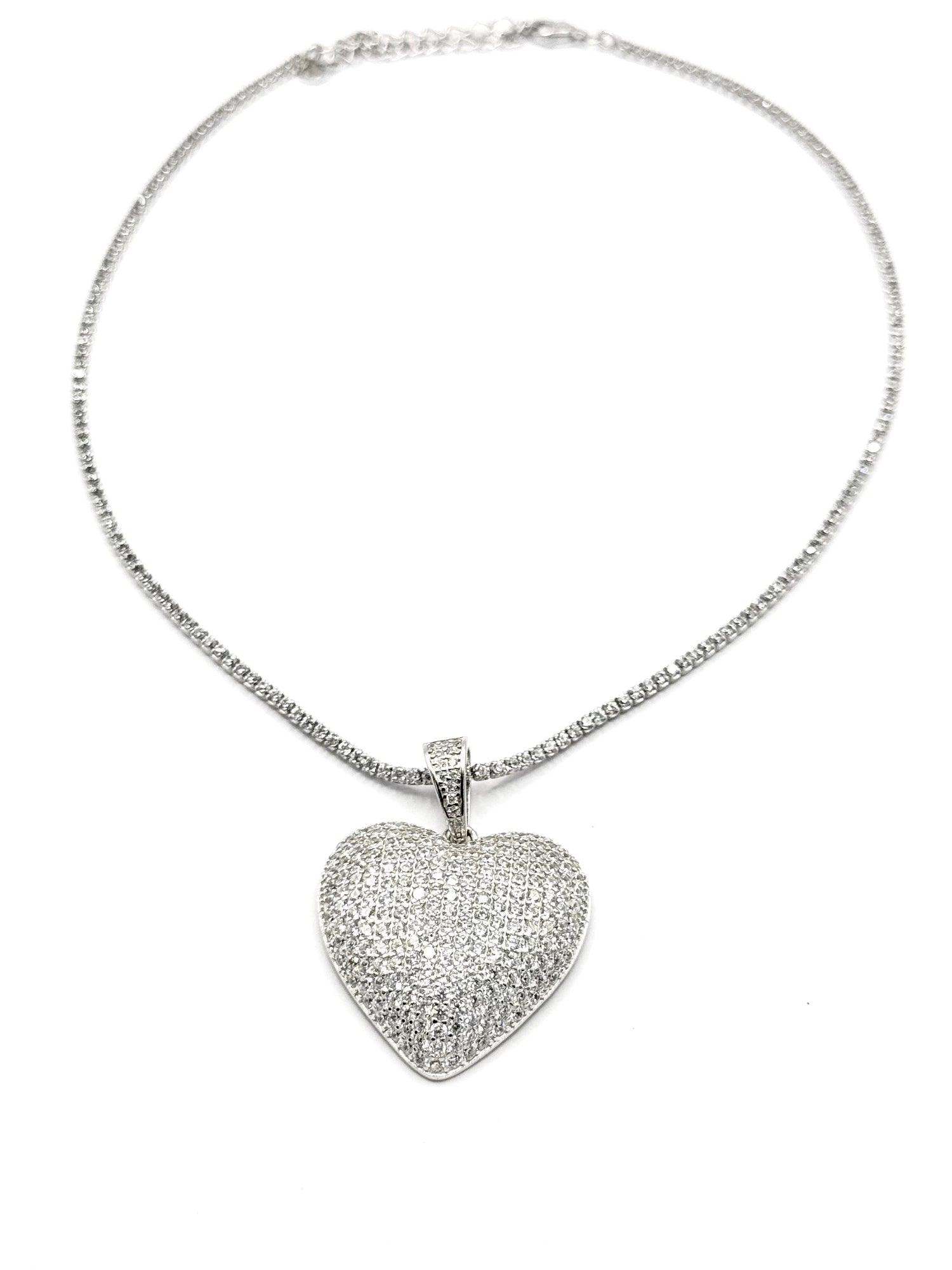 Collana Tennis Heart
