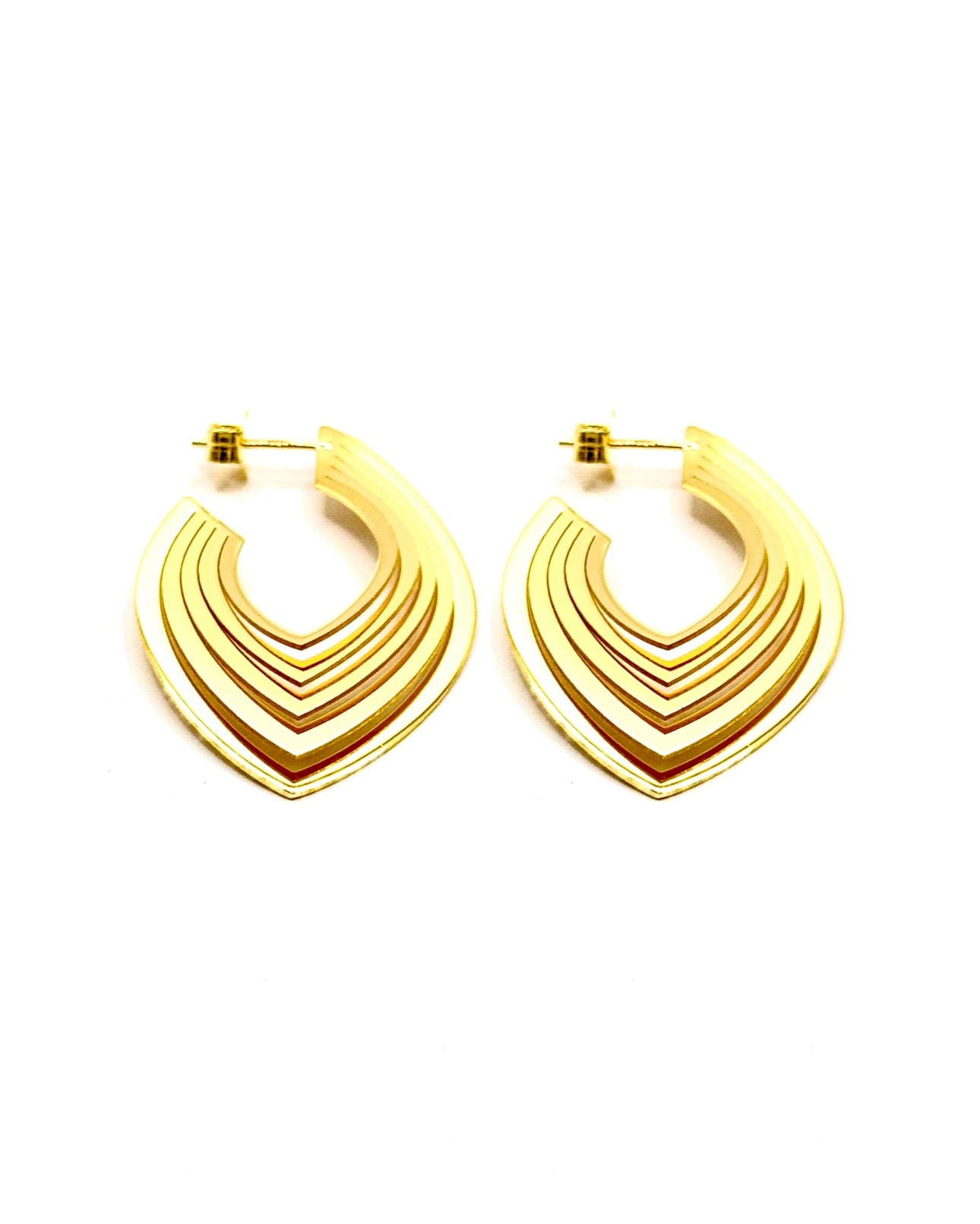 Orecchini Oval Line