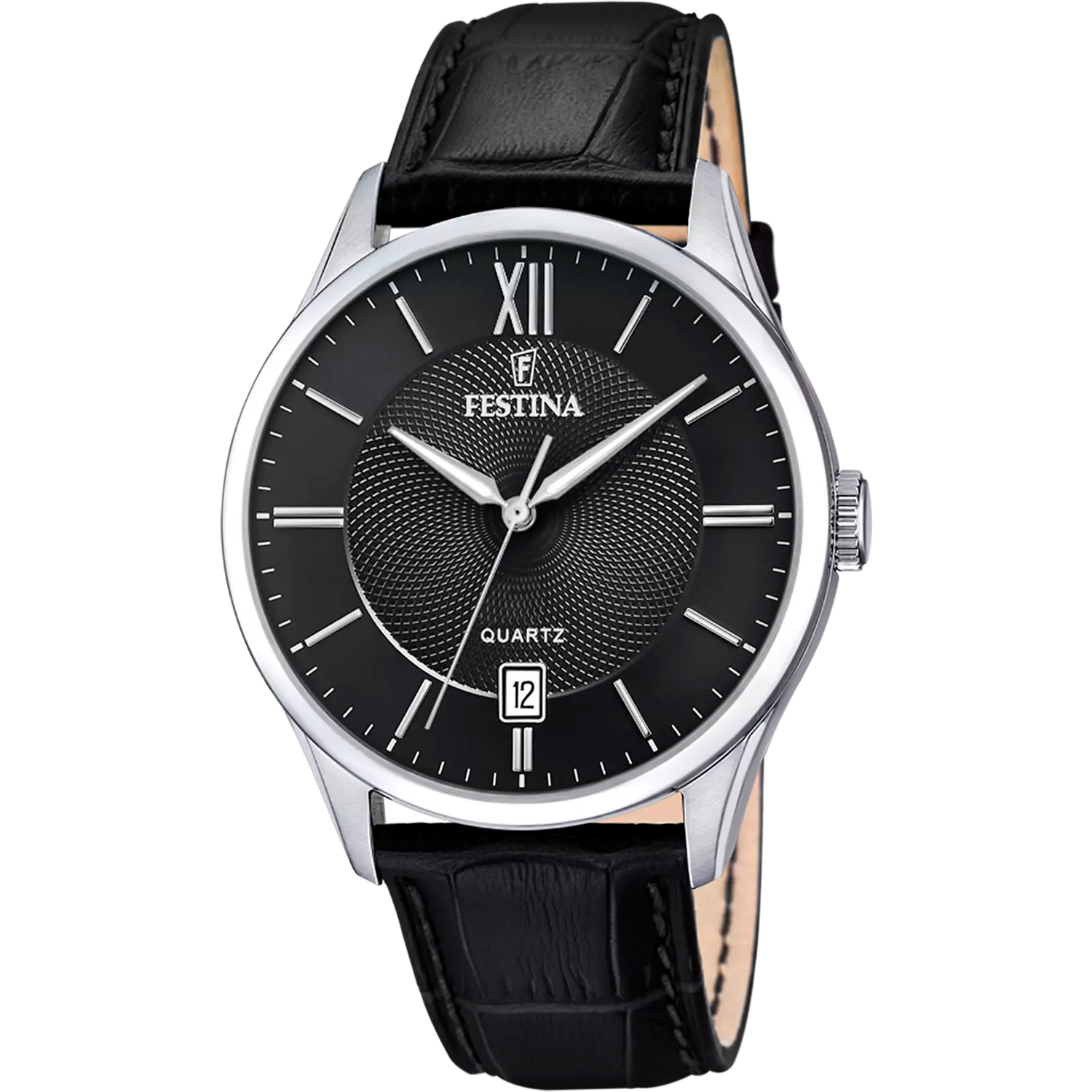 Orologio Festina Classics F20426/3 Nero Cinturino In Pelle, Uomo