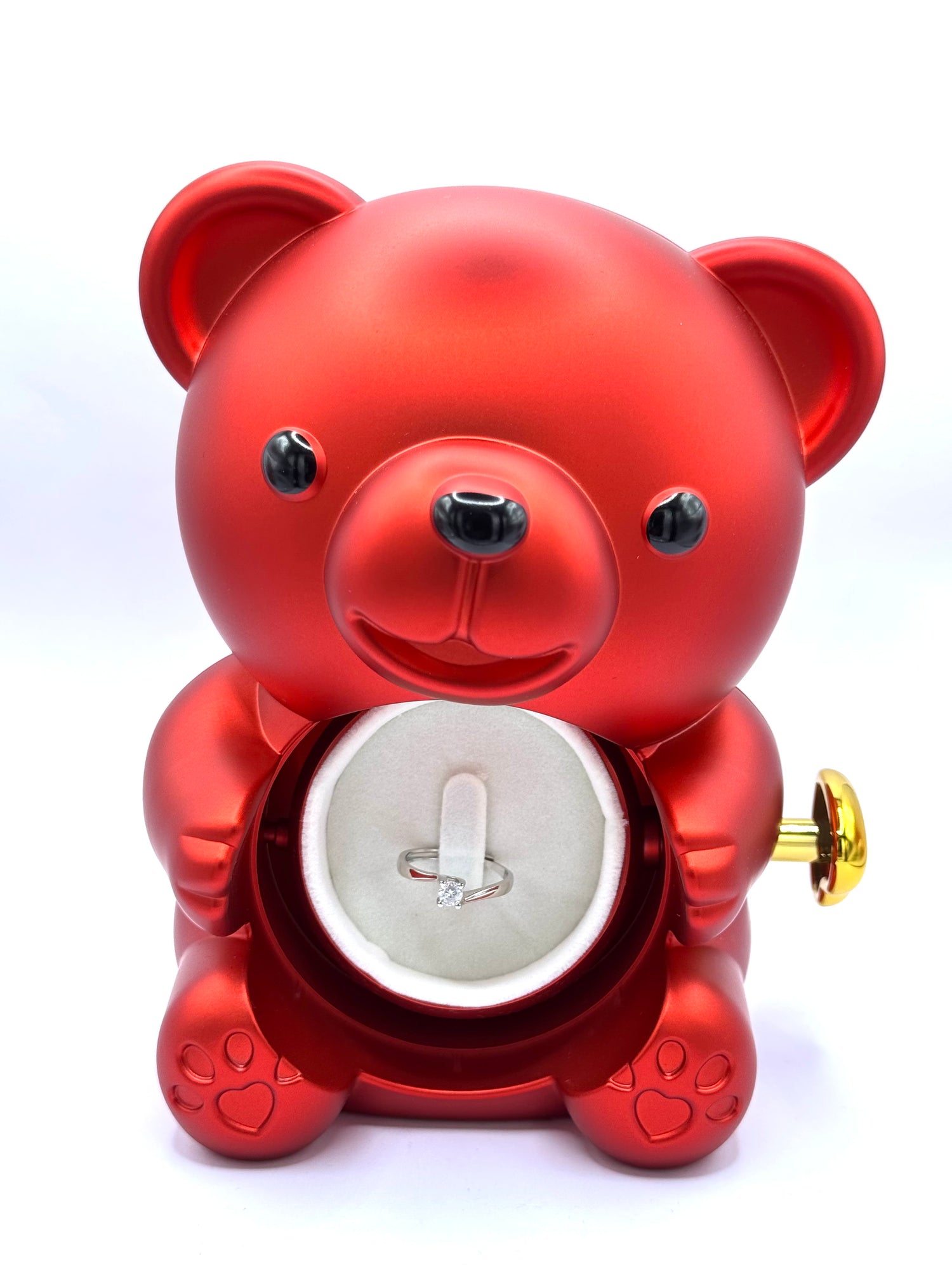 Box Teddy + Anello Solitario