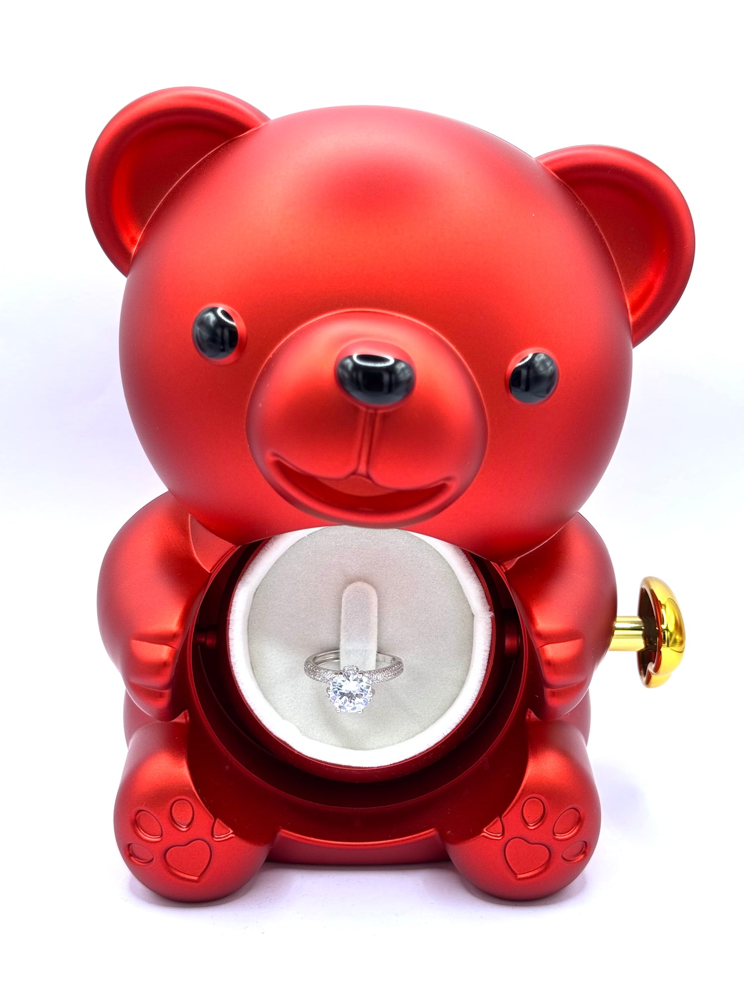 Box Teddy + Anello Solitario