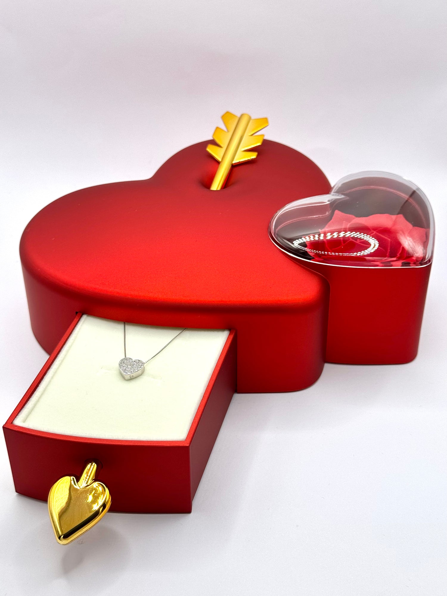 Box Cupido + Collana Cuoricino