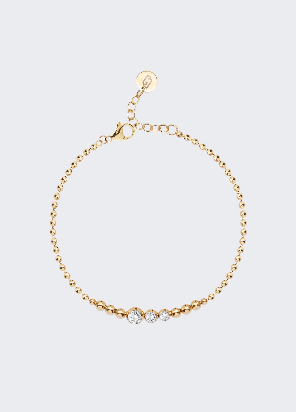 Bracciale tennis con strass