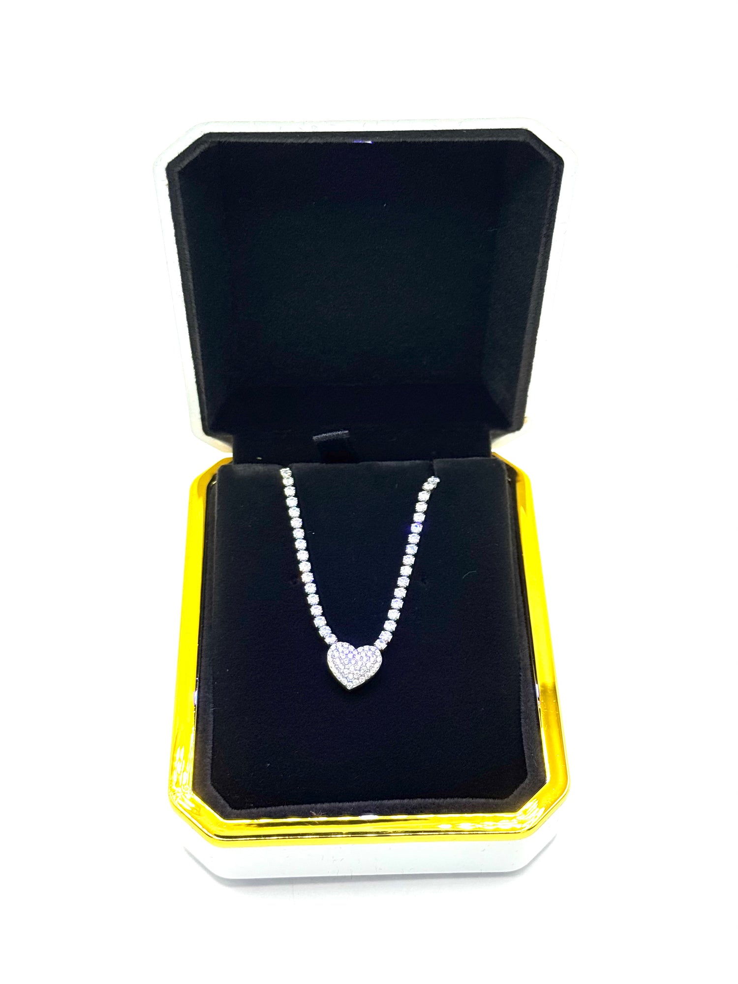 Box luce + Collana tennis love