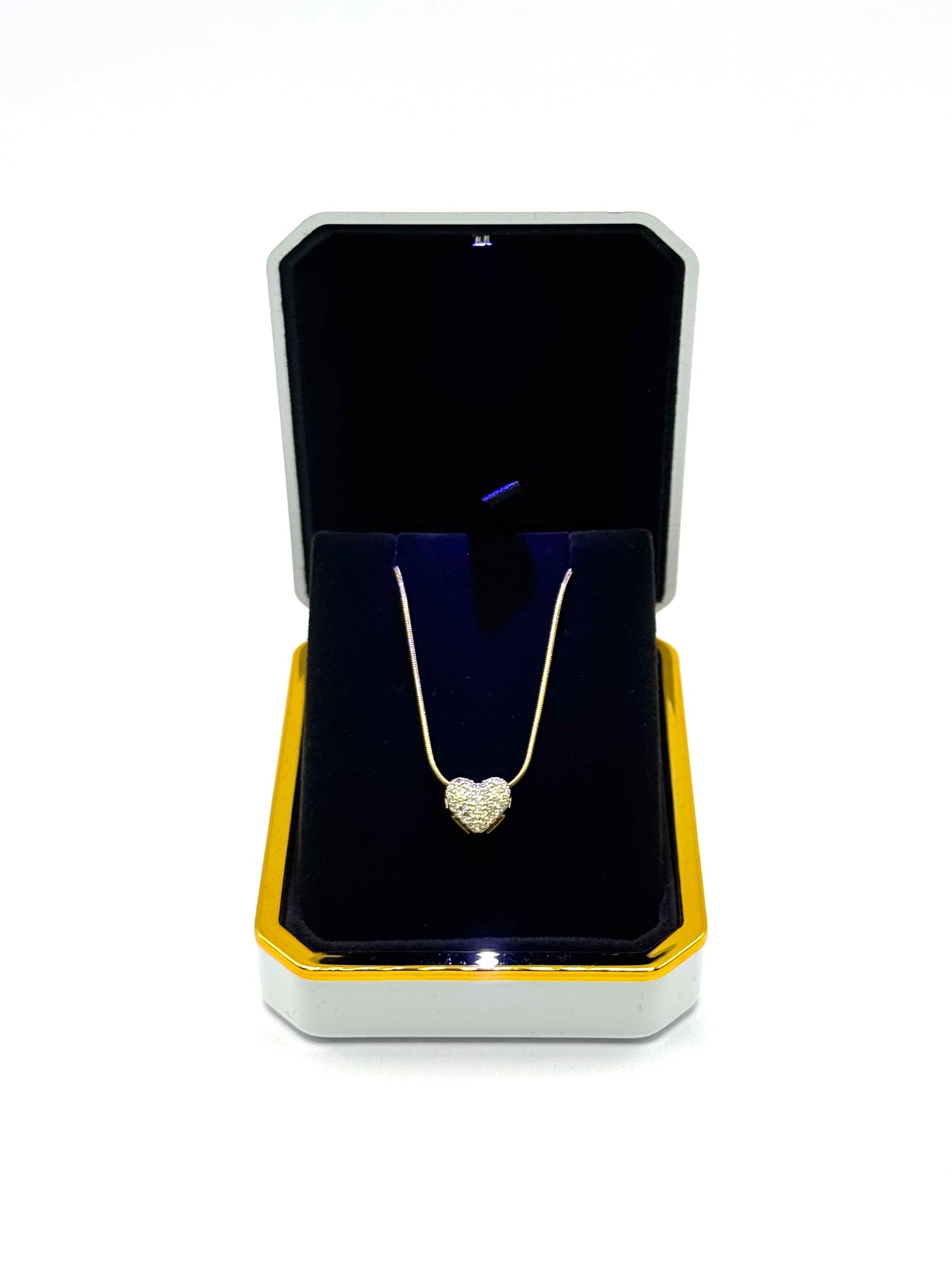 Box luce + Collana cuore