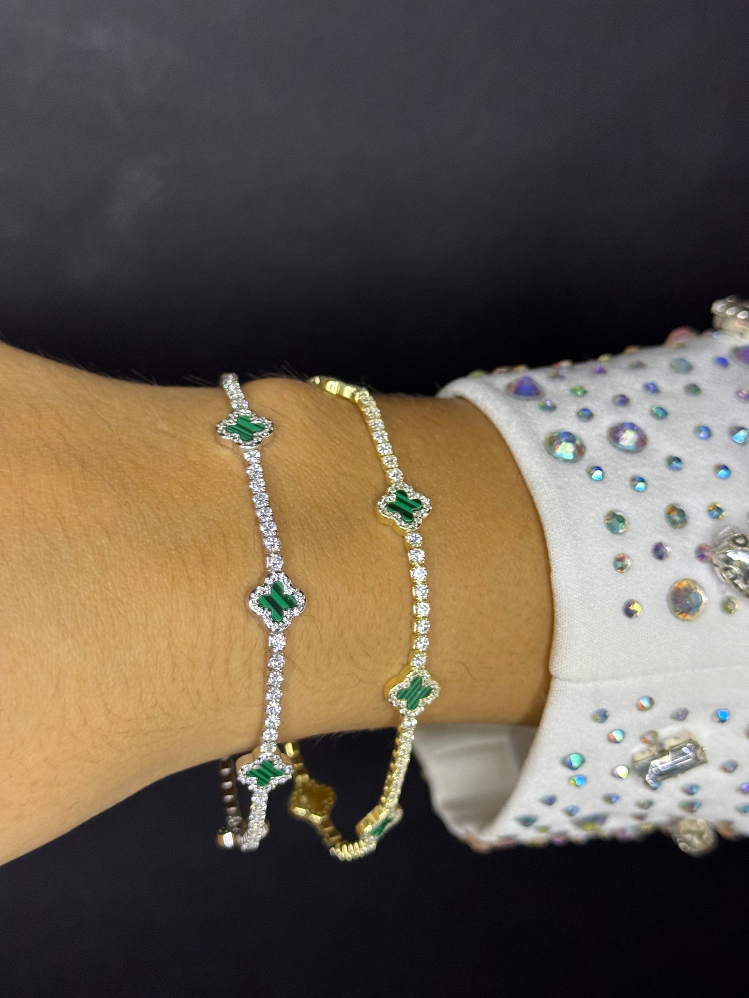 Bracciale Tennis Flowers