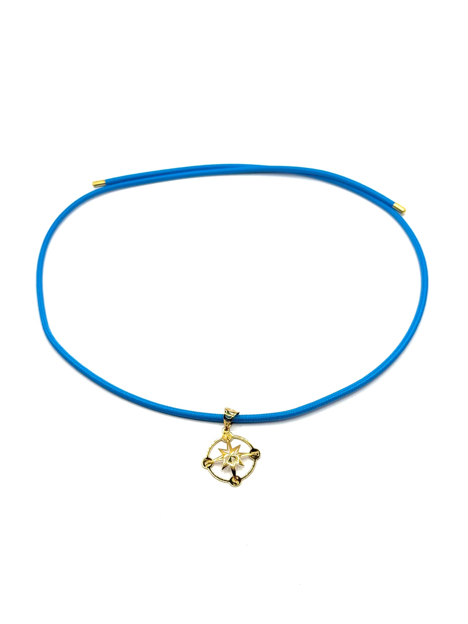 Collana calamita con rosa dei venti