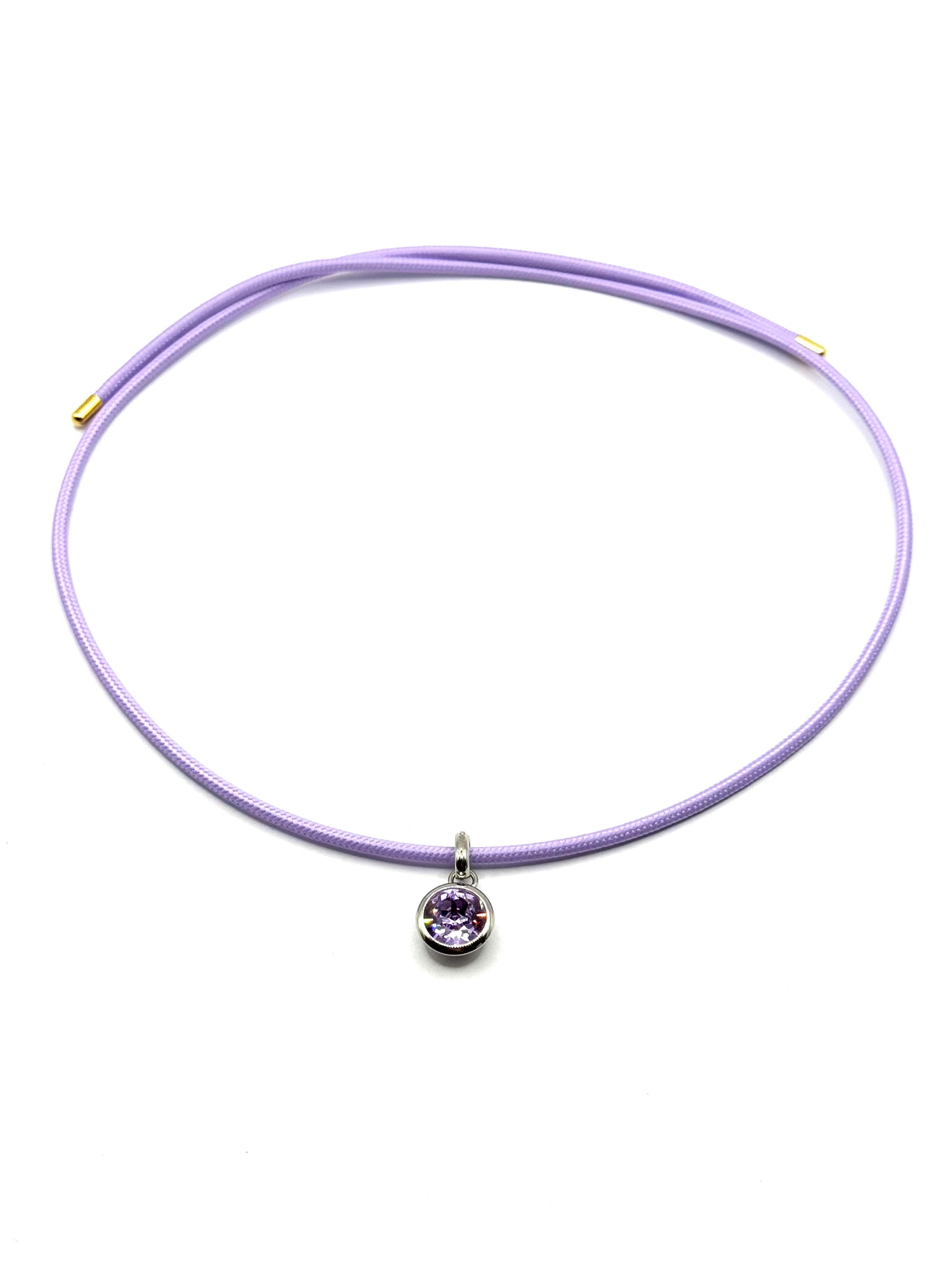 Collana calamita Viola