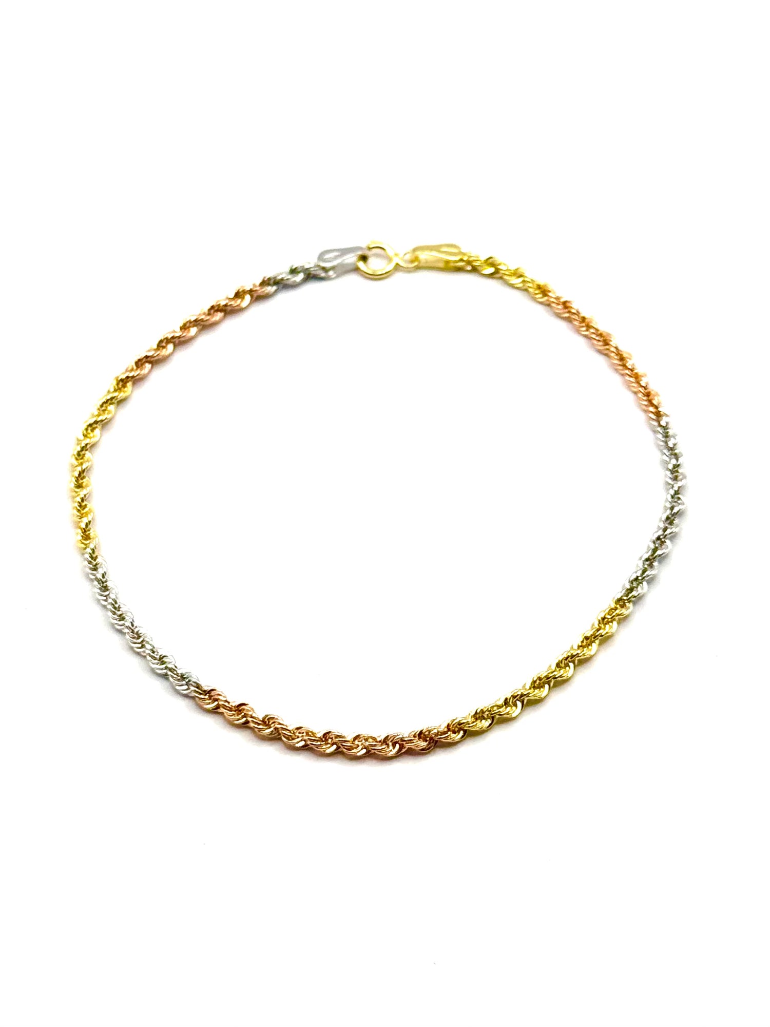 Bracciale Cordoncino tre colori