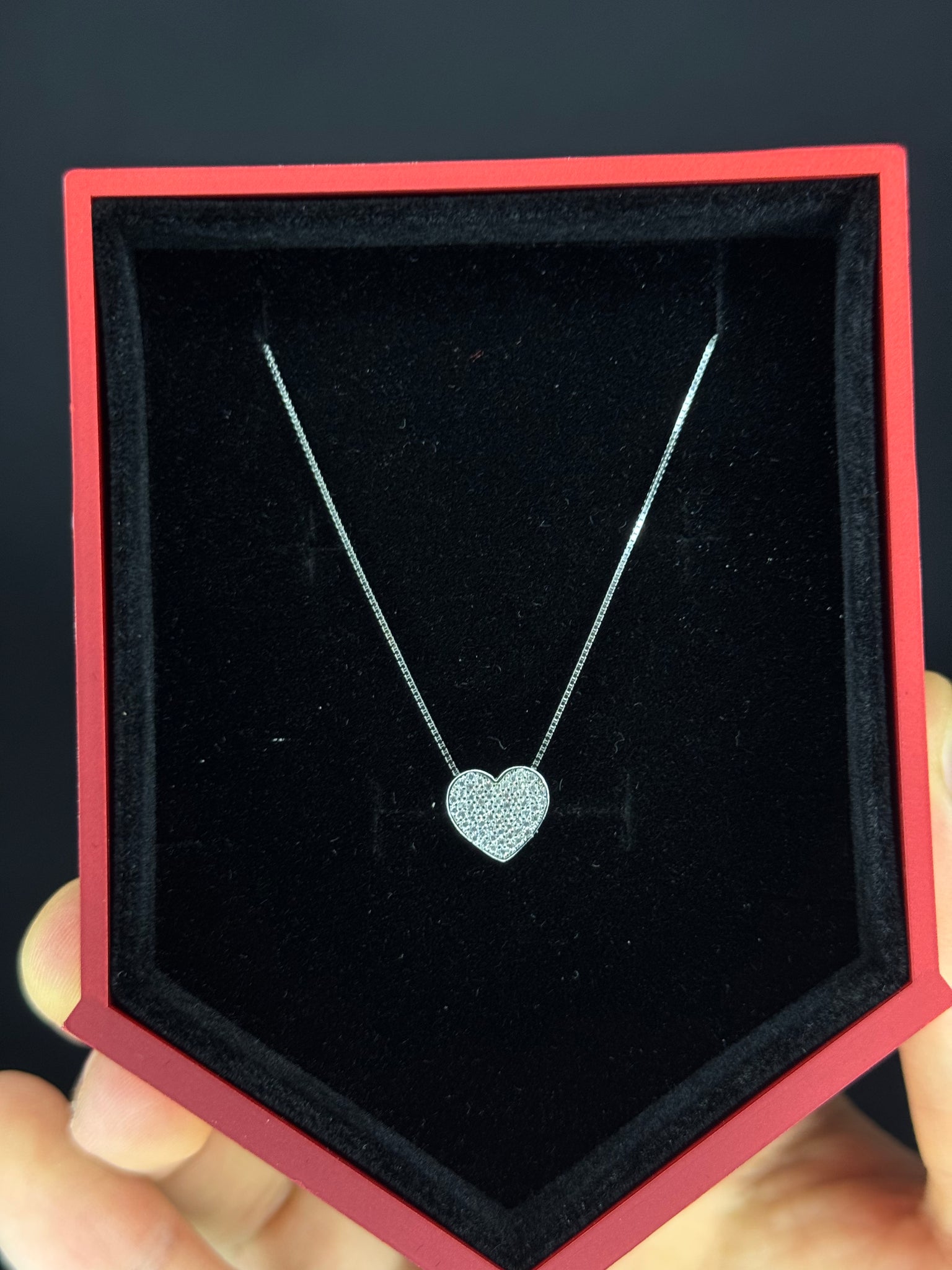 Box Cuore  + Collana cuore