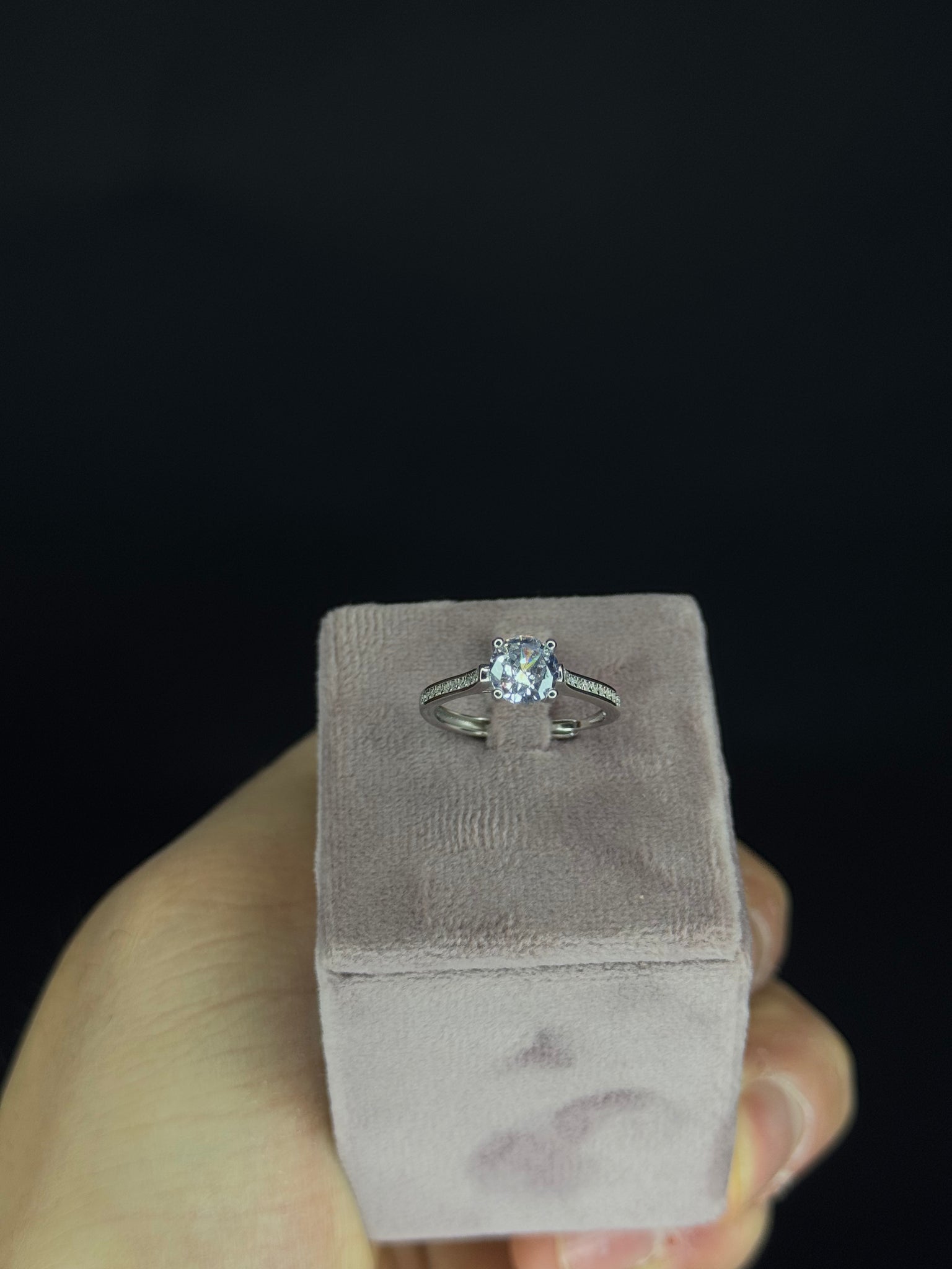 Box Cuore + Anello Solitario