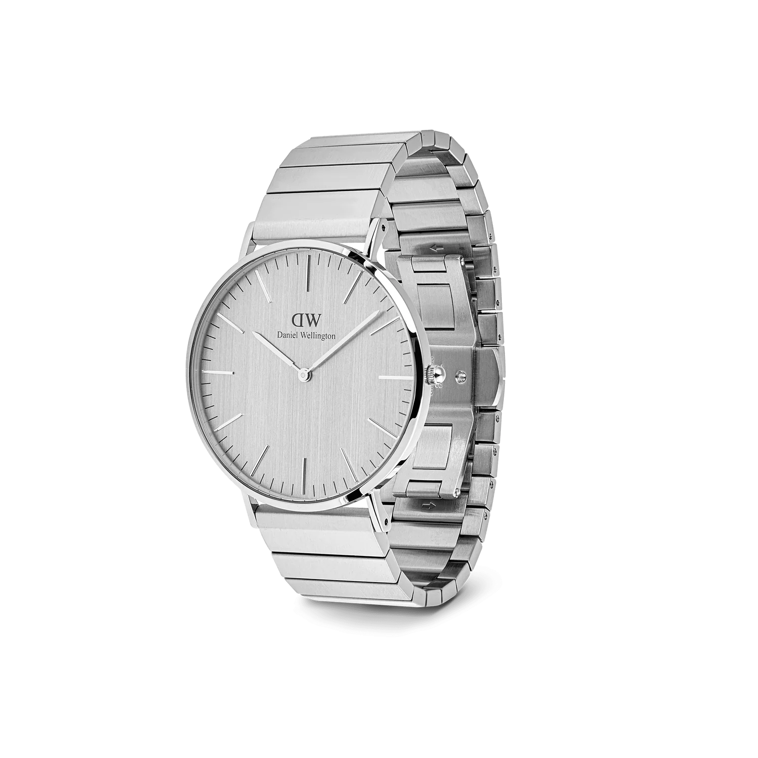 Classic piano link silver unitone