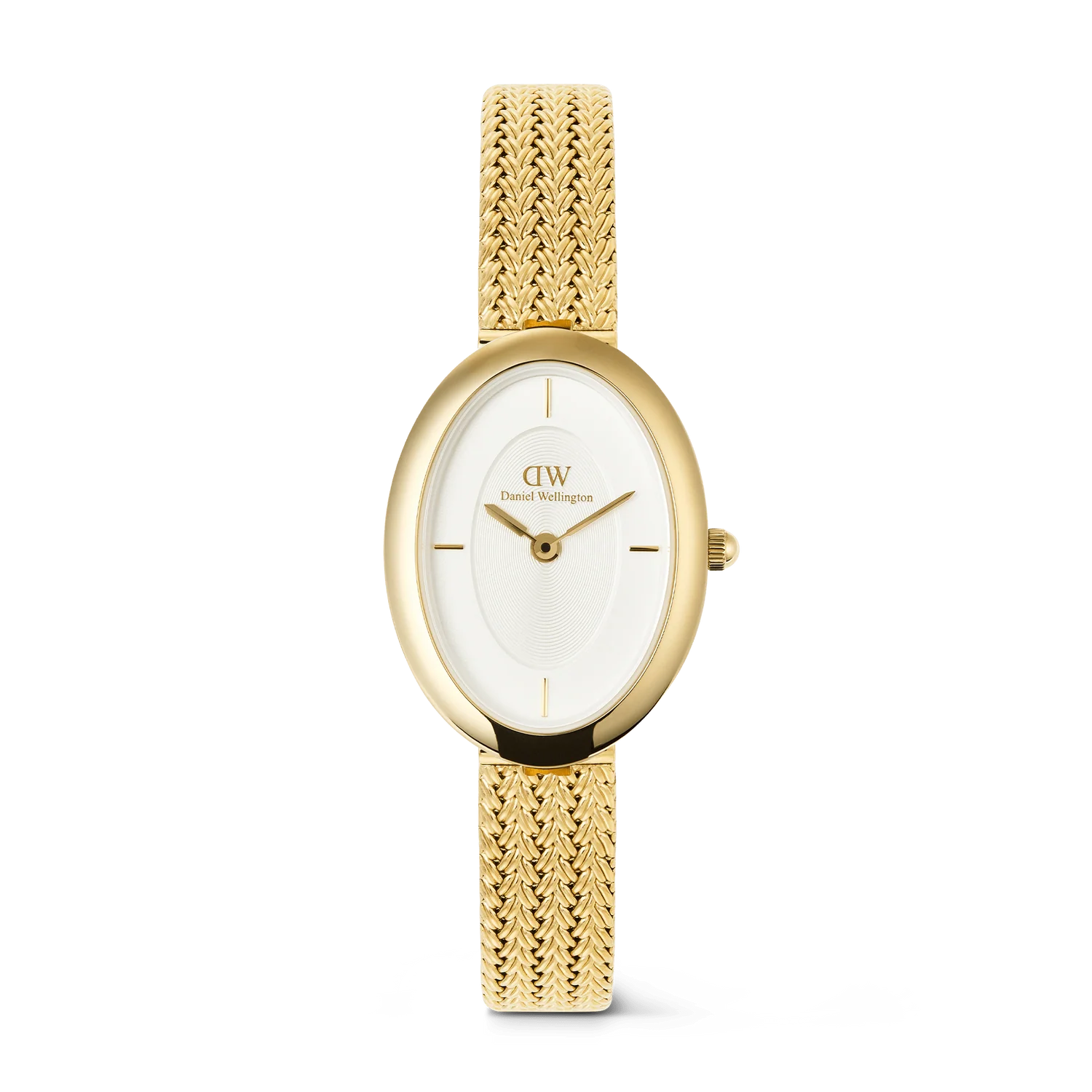 Juliette braided mesh white sunray gold