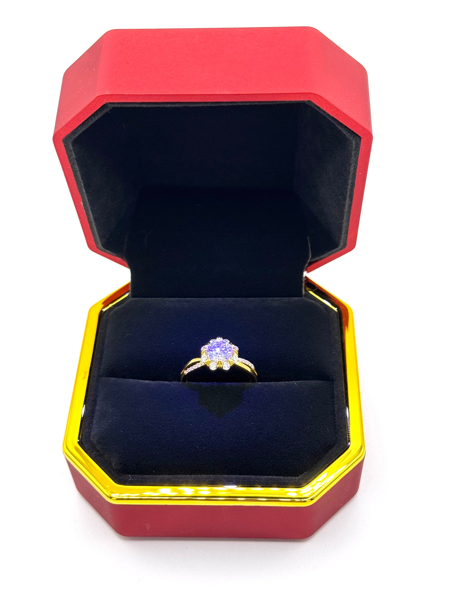 Box luce + Anello very gold